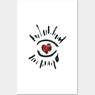Florence Welch Third Eye Art Doodle Posters and Art